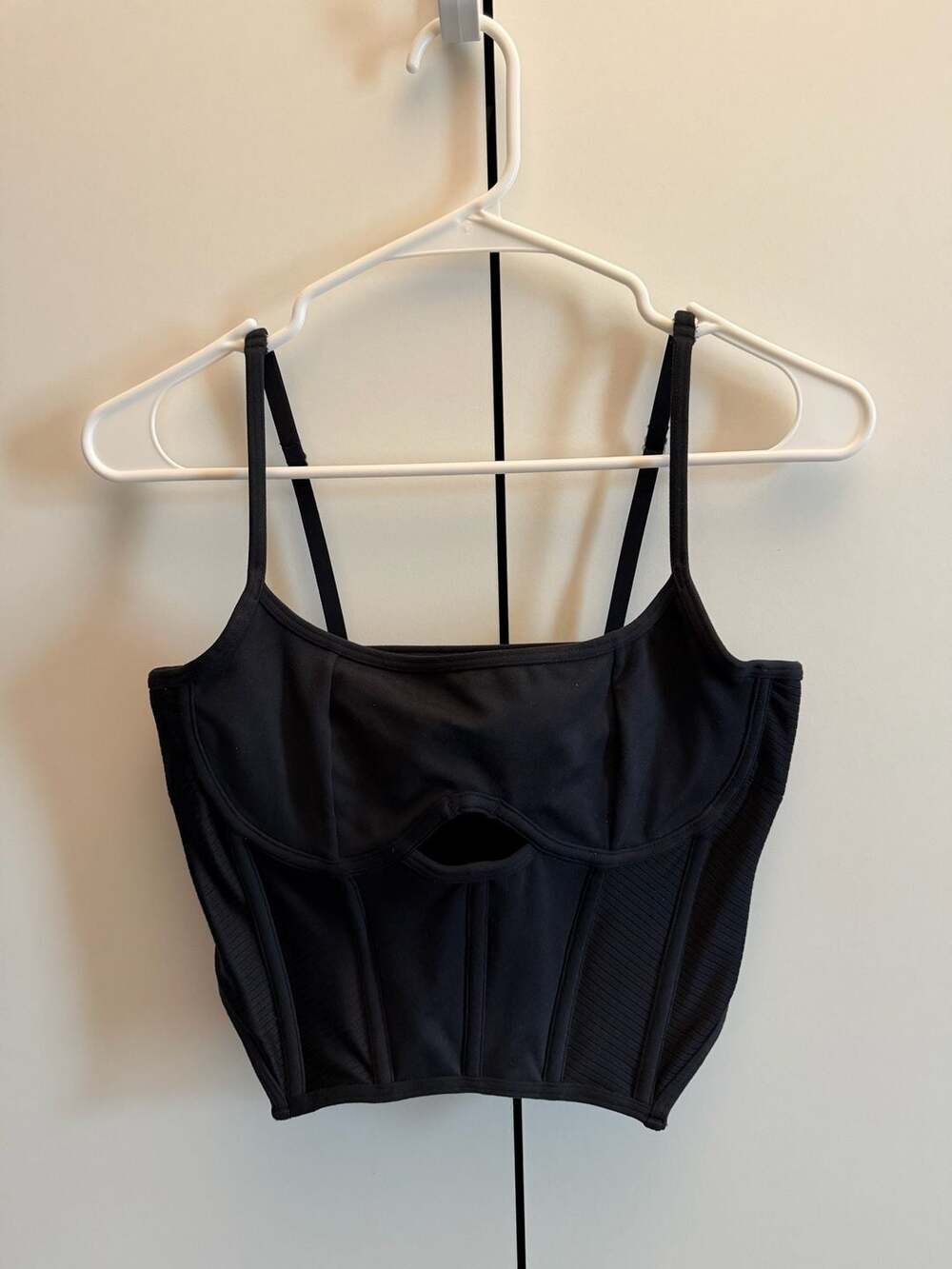 Gilly Hicks Corset Top Size Medium Black